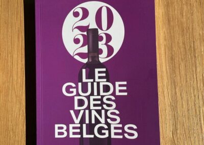 Le guide des vins Belges 2023
