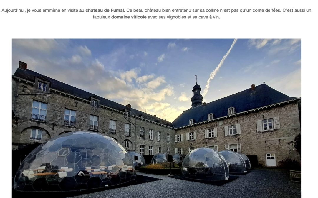 Le château de Fumal, un domaine viticole